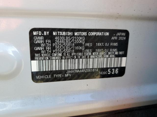 2024 MITSUBISHI ECLIPSE CR JA4ATWAA4RZ061814