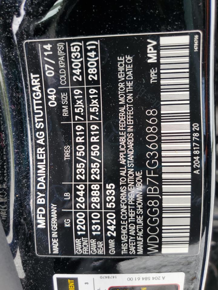 MERCEDES-BENZ GLK-CLASS 350 4MATIC