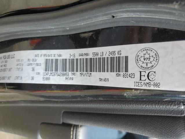 2016 JEEP CHEROKEE L 1C4PJMCB7GW298053