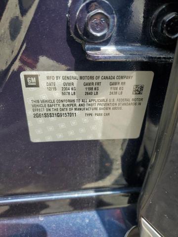 2016 CADILLAC XTS PLATIN 2G61S5S31G9157011