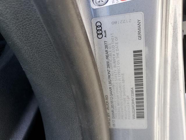 2017 AUDI A7 PRESTIG WAU22AFC8HN133854