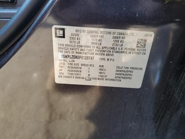 2015 GMC TERRAIN DENALI 2GKFLZEK6F6128747