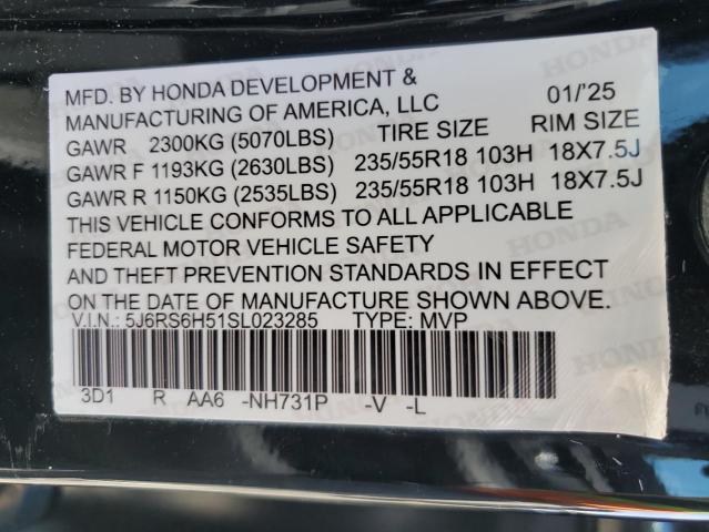 2025 HONDA CR-V SPORT 7FARS6H55SE018975