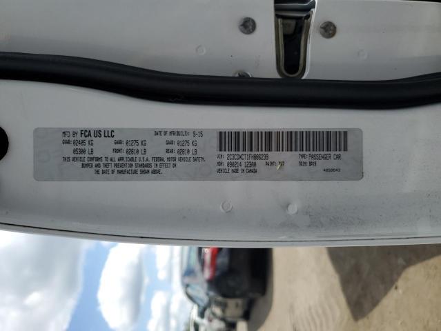 2015 DODGE CHARGER R/ 2C3CDXCT1FH886239