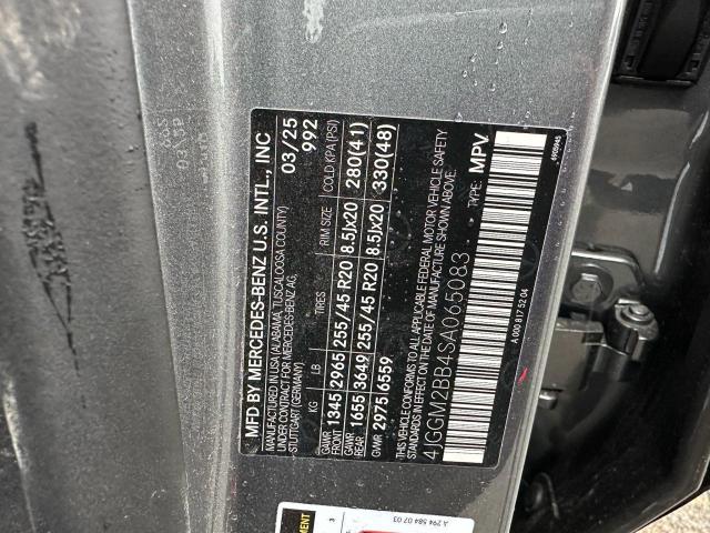 2025 MERCEDES-BENZ EQE SUV 35 4JGGM2BB4SA065083