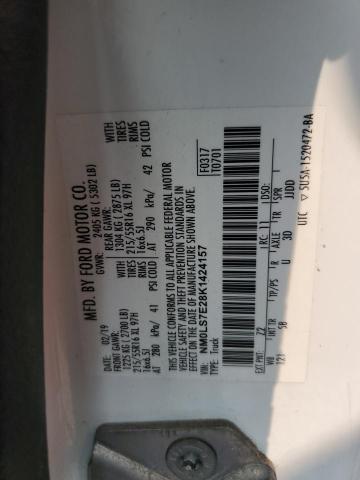 2019 FORD TRANSIT CO NM0LS7E28K1424157