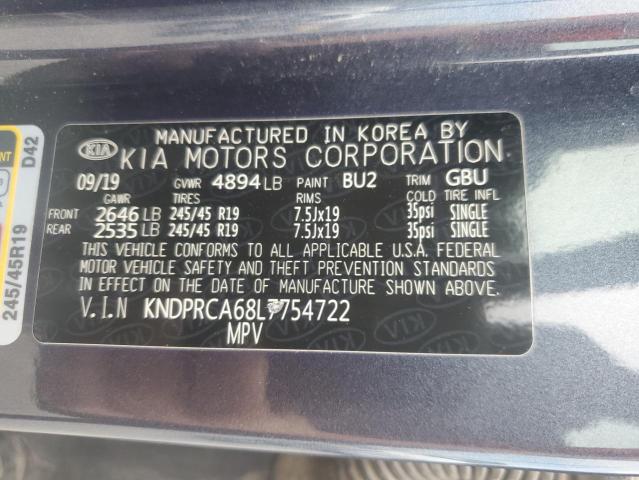 2020 KIA SPORTAGE S KNDPRCA68L7754722