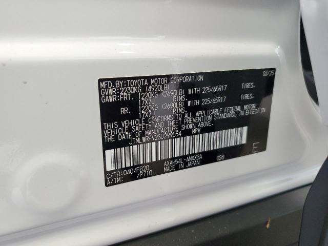 2025 TOYOTA RAV4 LE - JTMLWRFV2SD299554