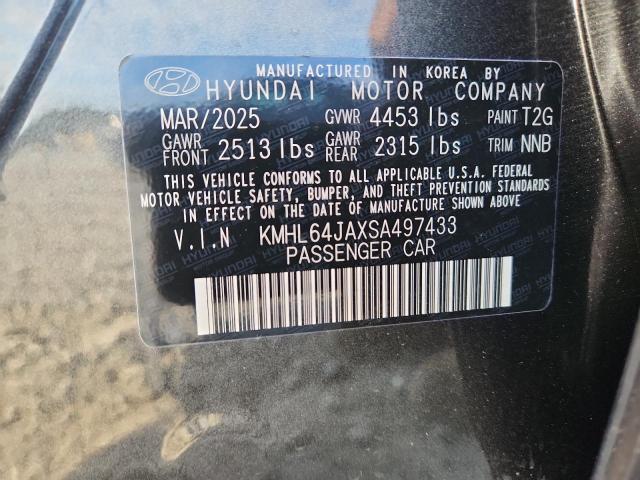 2025 HYUNDAI SONATA SEL KMHL64JAXSA497433