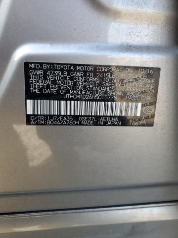 2017 LEXUS IS 300 JTHCM1D26H5015778