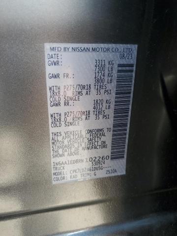 2024 NISSAN TITAN PRO-4X 1N6AA1ED8RN102260