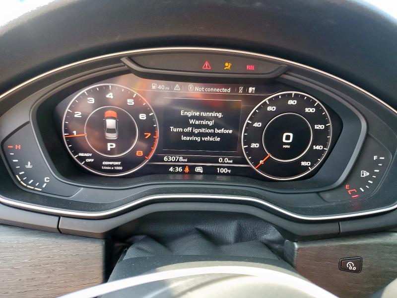 2017 AUDI A4 PREMIUM WAUENAF49HN015034