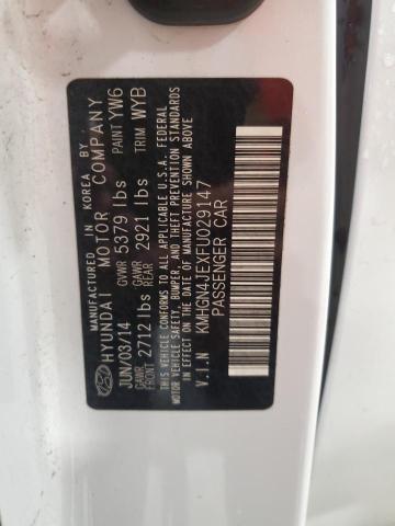 2015 HYUNDAI GENESIS 3. KMHGN4JEXFU029147