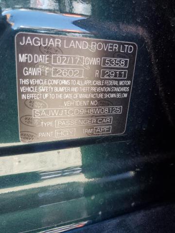 2017 JAGUAR XJ SAJWJ1CD9H8W08125