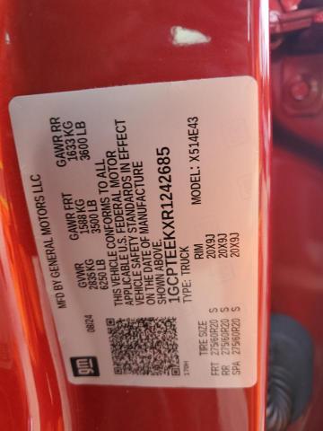 2024 CHEVROLET COLORADO T 1GCPTEEKXR1242685
