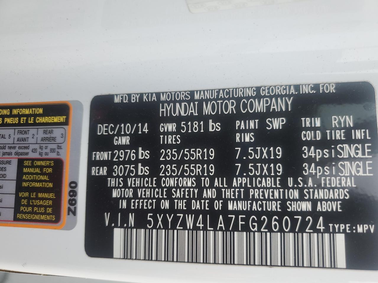 HYUNDAI SANTA FE SPORT