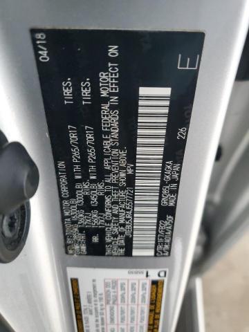 2018 TOYOTA 4RUNNER SR JTEBU5JR4J5577721