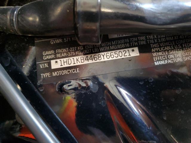 2008 HARLEY-DAVIDSON FLHX 105TH 1HD1KB4468Y665021
