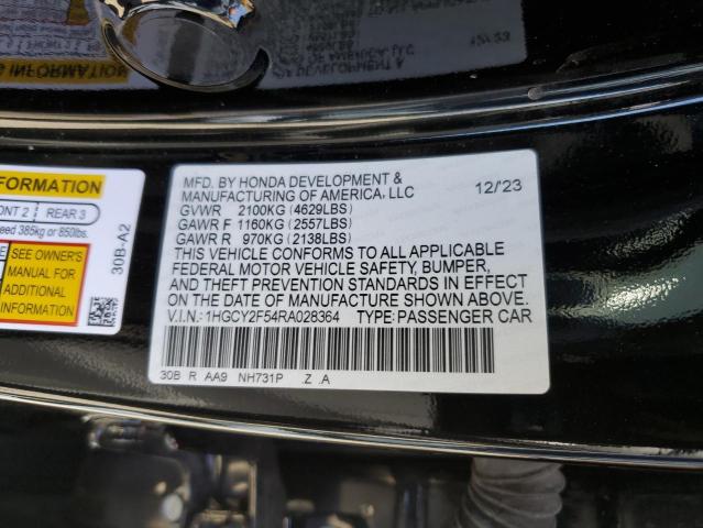 2024 HONDA ACCORD HYB 1HGCY2F54RA028364