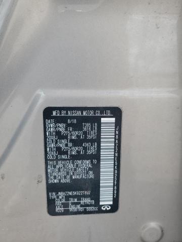 2019 INFINITI QX80 LUXE JN8AZ2NE5K9227892