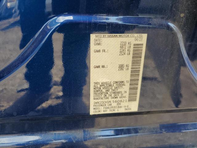 2023 NISSAN LEAF SV PL 1N4CZ1CV1PC560821