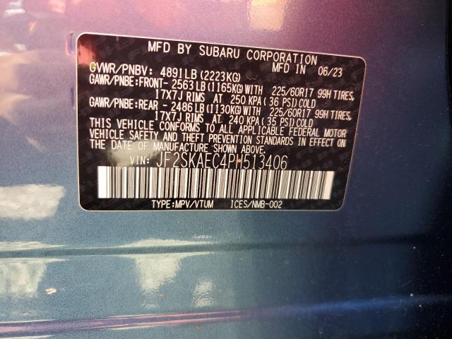 2023 SUBARU FORESTER PREMIUM JF2SKAEC4PH513406