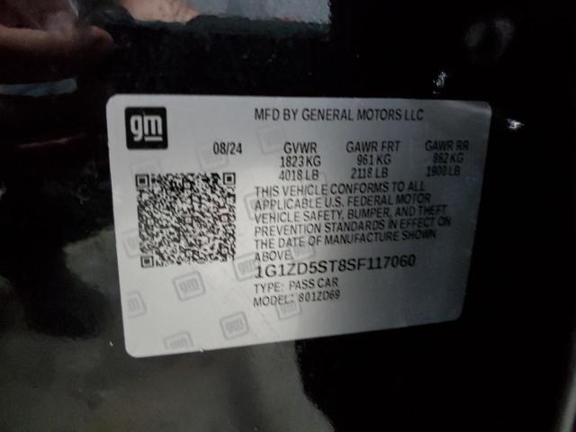 2025 CHEVROLET MALIBU LT 1G1ZD5ST8SF117060