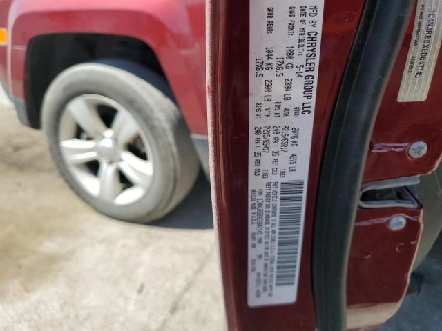 2014 JEEP PATRIOT SPORT - 1C4NJRBBXED847145