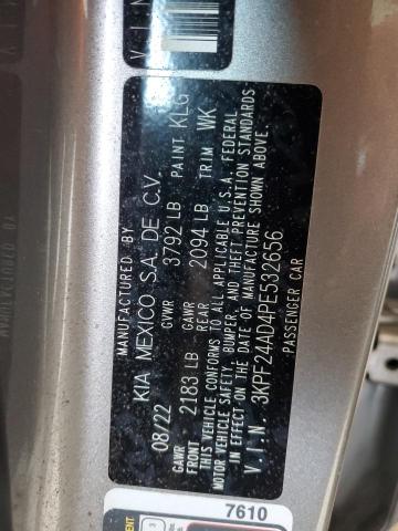 2023 KIA FORTE LX 3KPF24AD4PE532656