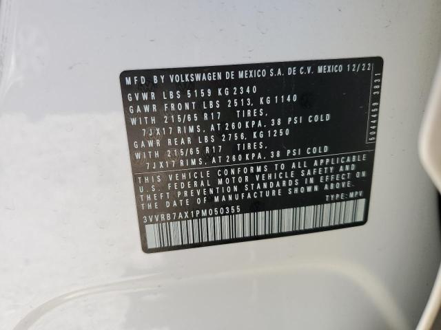 2023 VOLKSWAGEN TIGUAN S 3VVRB7AX1PM050355