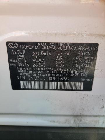 2018 HYUNDAI SANTA FE S 5NMZUDLB8JH056964