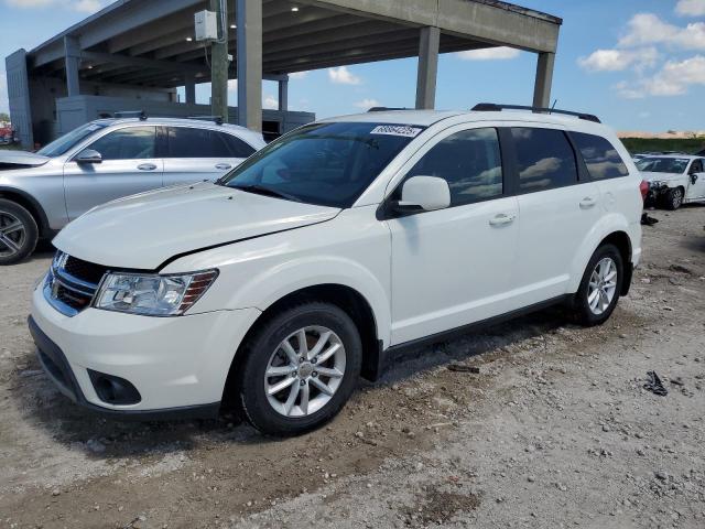 DODGE JOURNEY SX 2017 white 4dr spor gas 3C4PDCBB1HT547621 photo #1