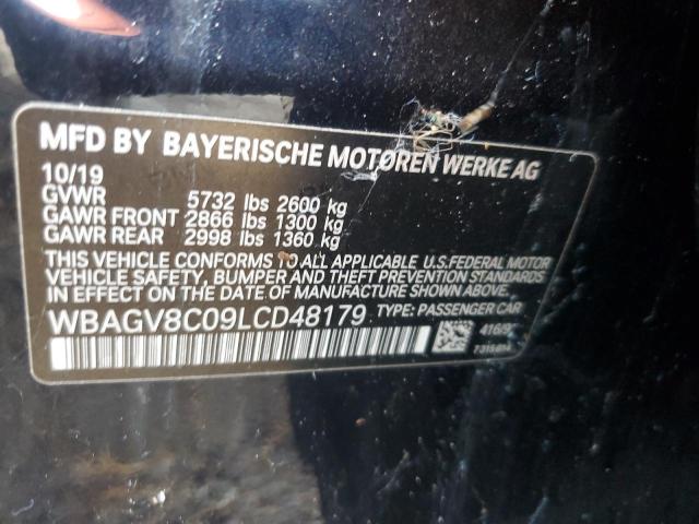 2020 BMW M850XI WBAGV8C09LCD48179