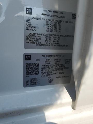 2025 GMC SIERRA K15 1GTUUDED2SZ236432