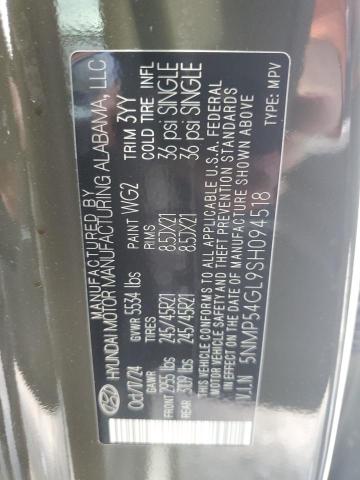 2025 HYUNDAI SANTA FE C 5NMP54GL9SH094518