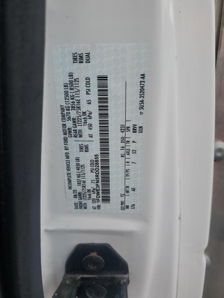 FORD ECONOLINE E350 SUPER DUTY CUTAWAY VAN