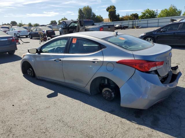 HYUNDAI ELANTRA GL 2013 silver  Gasoline KMHDH4AE8DU902322 photo #3