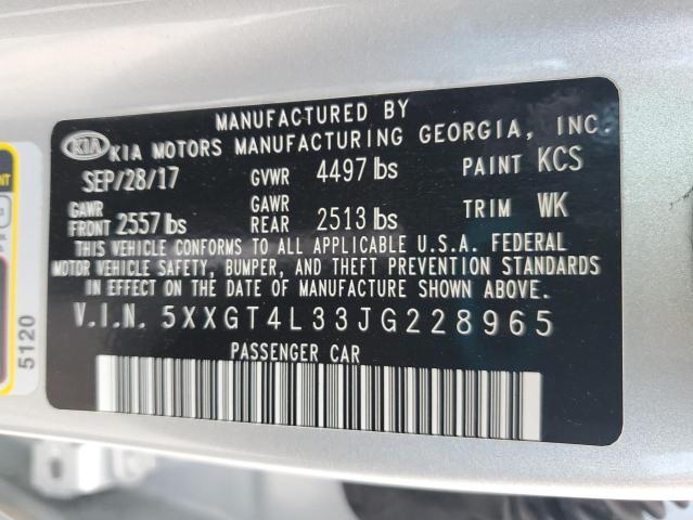 2018 KIA OPTIMA LX 5XXGT4L33JG228965