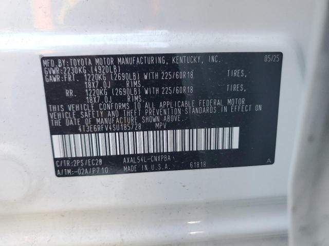 2025 TOYOTA RAV4 XSE - 4T3E6RFV4SU185728