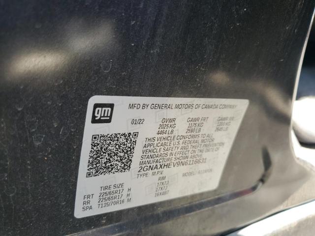2022 CHEVROLET EQUINOX LS 2GNAXHEV9N6116631