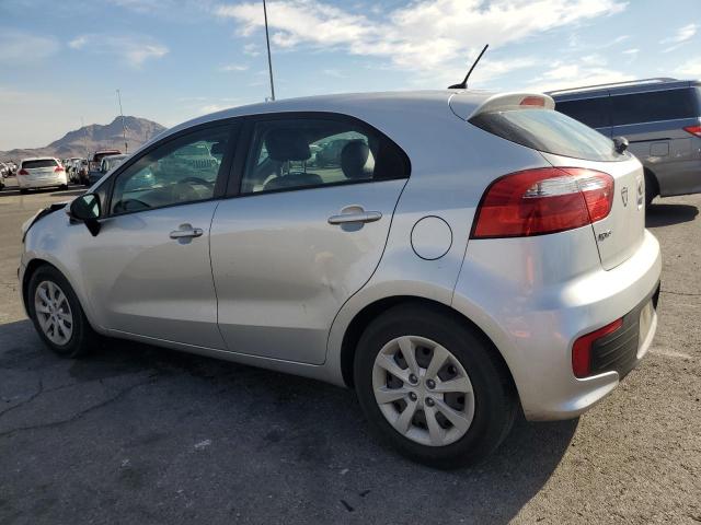 KIA RIO LX 2016 silver  gas KNADM5A36G6600280 photo #3