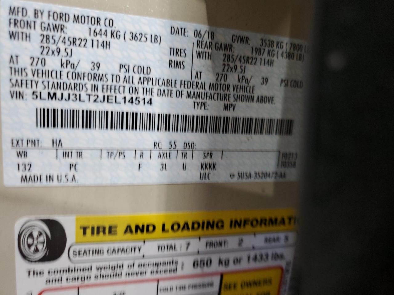 LINCOLN NAVIGATOR L RESERVE