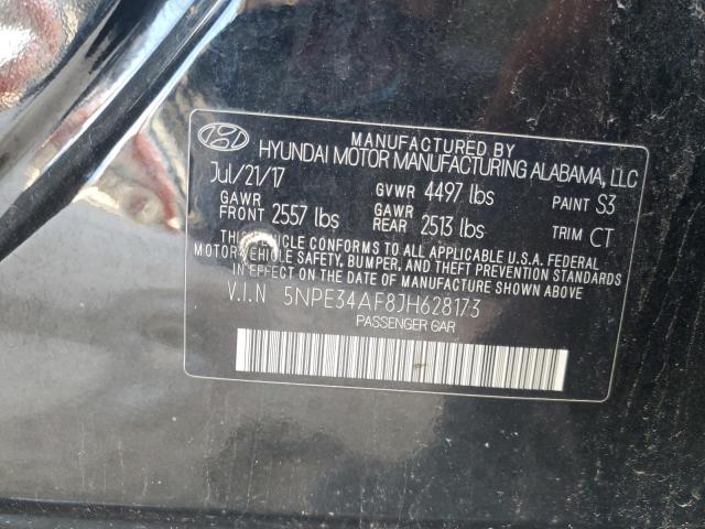 2018 HYUNDAI SONATA SPO 5NPE34AF8JH628173
