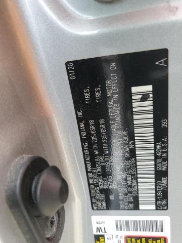 2020 TOYOTA HIGHLANDER 5TDGZRAH1LS501784