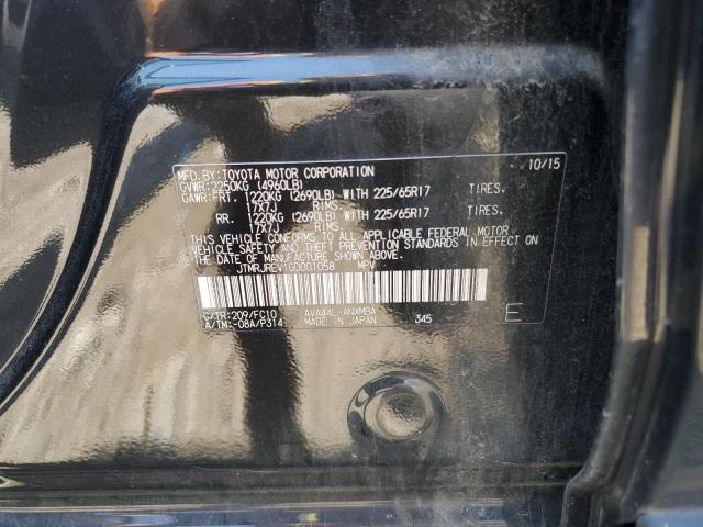 2016 TOYOTA RAV4 HV XL JTMRJREV1GD001058