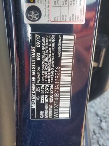 2018 MERCEDES-BENZ E 300 WDDZF4JB7JA329258