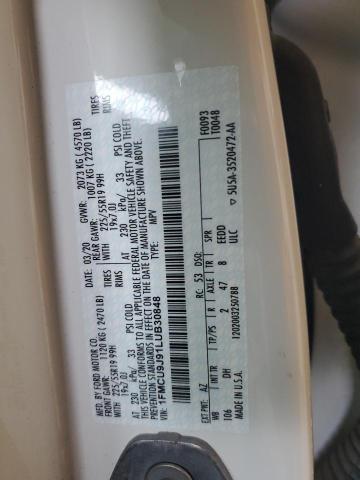 2020 FORD ESCAPE TIT 1FMCU9J91LUB30848