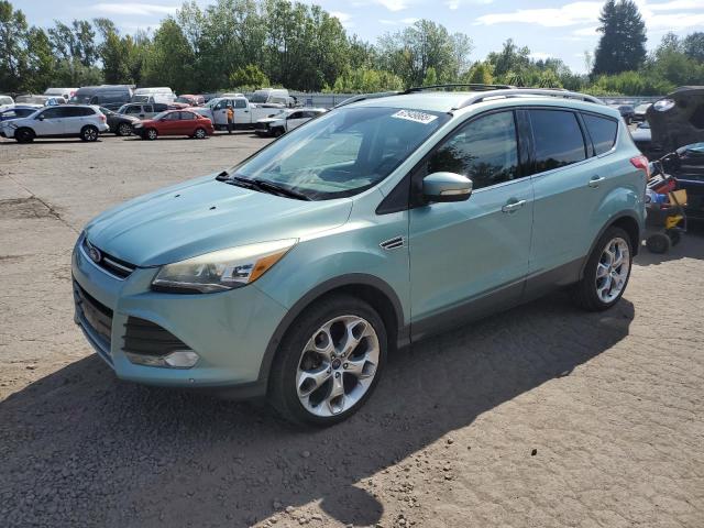 FORD ESCAPE TIT 2013 turquoise 4dr spor gas 1FMCU0J93DUC03327 photo #1