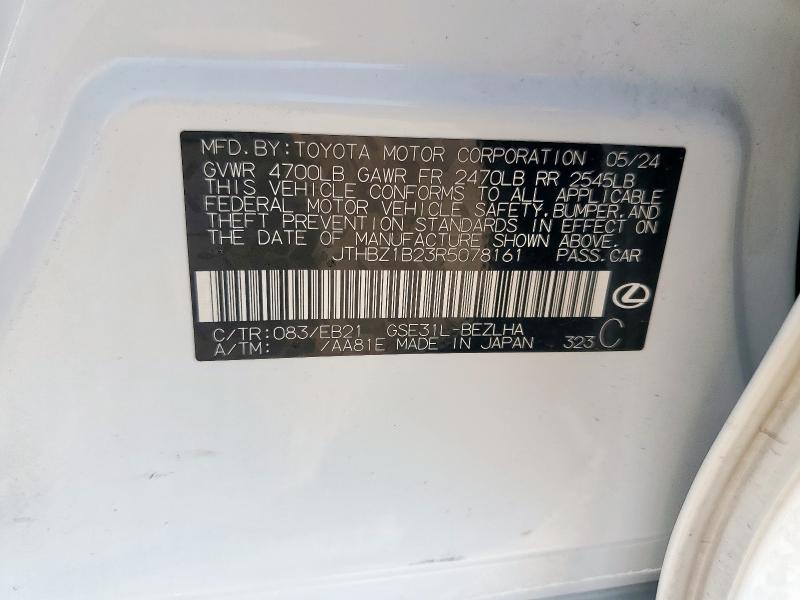 2024 LEXUS IS 350 F S JTHBZ1B23R5078161