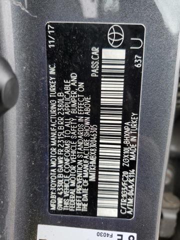 2018 TOYOTA C-HR XLE - NMTKHMBX8JR046305
